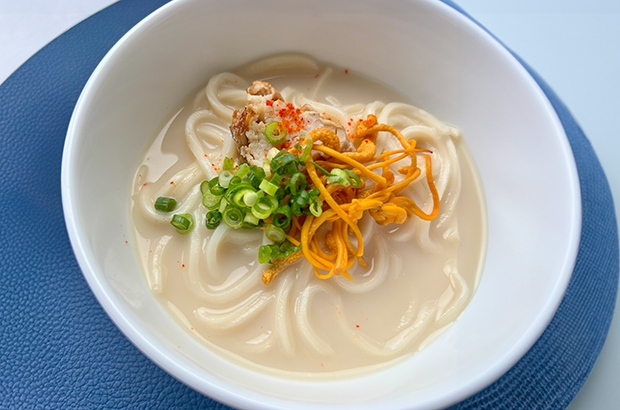 11月の安八うどん豆乳仕立て