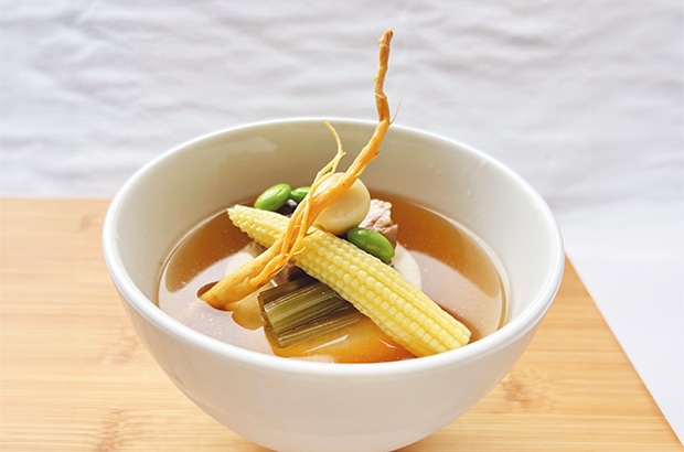 名物美濃薬膳飛騨牛スープ
