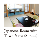 Japanese Room with Town View (8 mats)