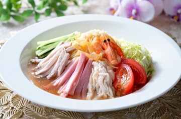 【岐阜グランドホテル 華川】夏季限定 冷やし中華＆豆乳担々冷麺