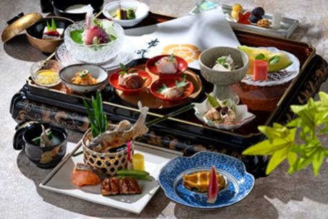 岐阜グランドホテル 日本料理 吉祥 <3レストラン合同グルメフェア>「信長公 美食絵巻~岐阜のおもてなし~」信長御膳