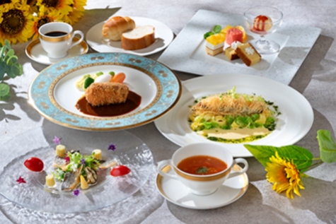 展望レストラン キャッスル 「信長公 美食絵巻~岐阜のおもてなし~」ランチ「グルメ」