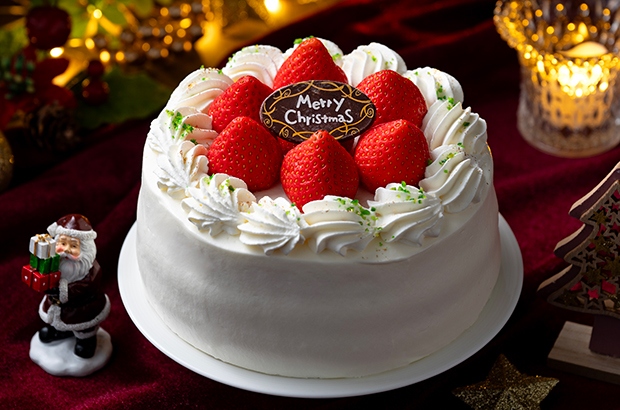 岐阜グランドホテル　2025クリスマスケーキ　ストロベリーデコレーションケーキ