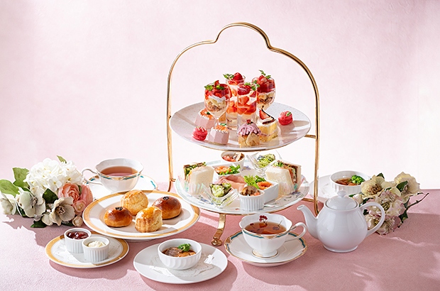 岐阜グランドホテル　ラウンジきらら　アフタヌーンティーセット