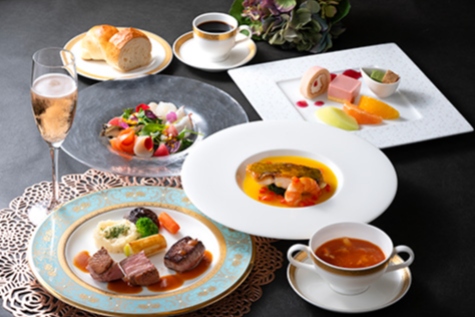 展望レストラン　キャッスル　＜レストラン合同企画＞煌（きらめき）の豊臣フェア～光放つ甲冑に寄せて～ディナー　ボヌール