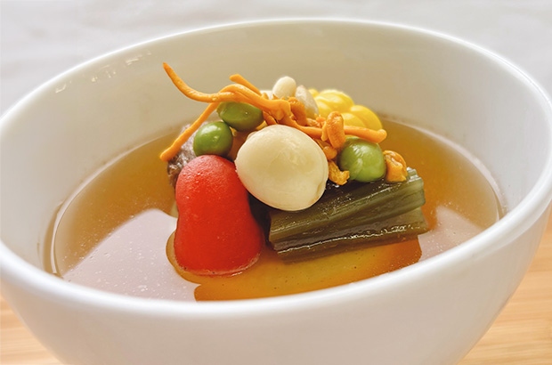 名物美濃薬膳飛騨牛スープ