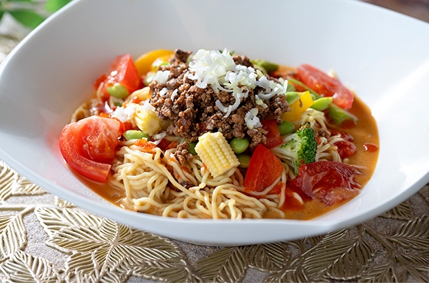 岐阜グランドホテル 華川の豆乳担々冷麺